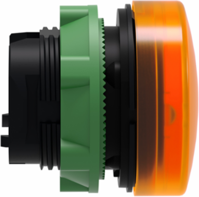 Harmony XB5 Pilot Light Head, 22mm, Orange, IP66, Universal LED