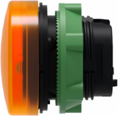 Harmony XB5 Pilot Light Head, 22mm, Orange, IP66, Universal LED