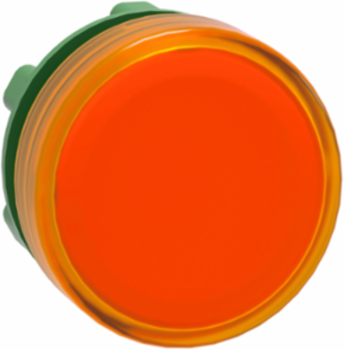 Harmony XB5 Pilot Light Head, 22mm, Orange, IP66, Universal LED