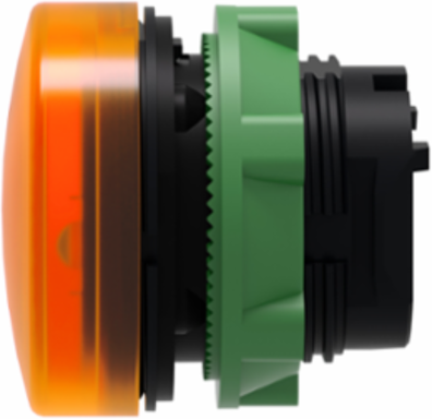 Harmony XB5 Orange Pilot Light Head, 22mm, IP66, Universal LED