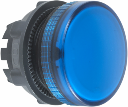 Harmony XB5 Blue Pilot Light Head, 22mm, IP66, Impact & Vibration Resistant