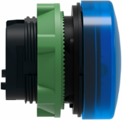 Harmony XB5 Blue Pilot Light Head, 22mm, IP66, Universal LED