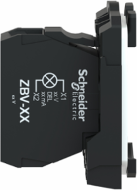 Harmony XB5 Light Block, BA9s Bulb Base, IP20 Protection, 32 mm Depth