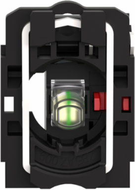 Harmony XB5 Contact Assembly & Light Block, 24V, 1 NC, LED