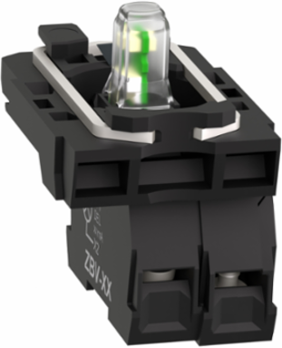 Harmony XB5 Contact Assembly & Light Block, 24V, 1 NC, LED