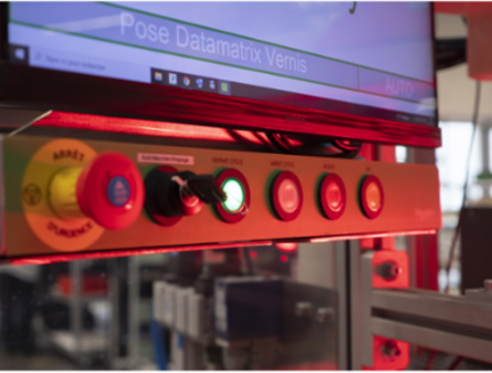 Harmony XB5 Complete Body Contact Assembly with Universal LED, 110...120V, 1NO + 1NC