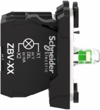 Harmony XB5 Light Block Assembly, Universal LED, 1 NO, 230-240V, IP20