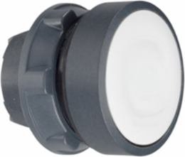 Harmony XB5 Illuminated Push Button Head, 22 mm, Spring Return, White