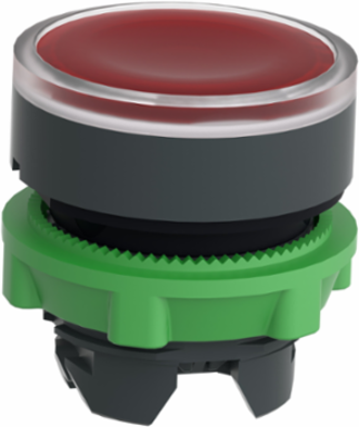 Harmony XB5 22mm Red Flush Illuminated Push Button Head, IP66, Spring Return