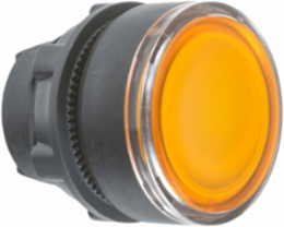 Harmony XB5 22 mm Orange Flush Illuminated Push Button, IP66