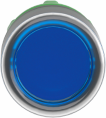 Harmony XB5 Blue Flush Illuminated Push Button Head 22mm IP66
