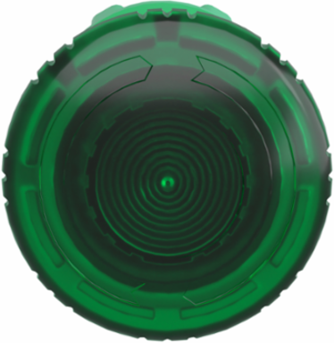 Harmony XB5 Green Mushroom Head, 40mm, 22mm, IP66, Latching