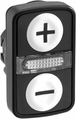 Harmony XB5 22mm Double Head Illuminated Push Button, IP66