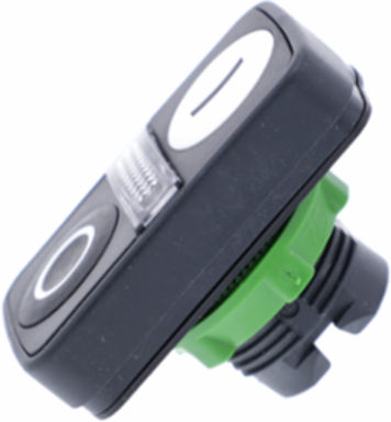 Harmony XB5 Illuminated Double Headed Push Button, 22mm, IP66/IP67/IP69K