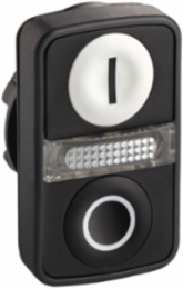 Harmony XB5 Illuminated Double Headed Push Button, 22mm, IP66/IP67/IP69K
