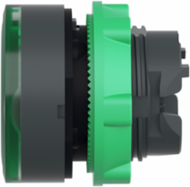 Harmony XB5 Green Flush Illuminated Push Button Head 22mm, IP66