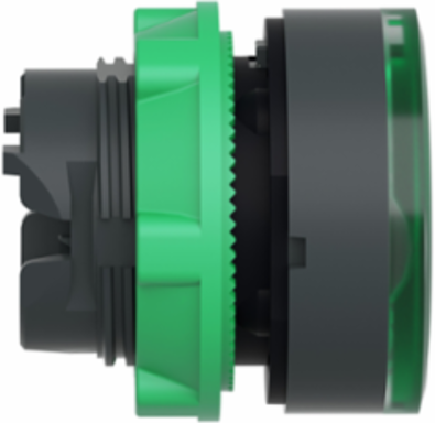 Harmony XB5 Green Flush Illuminated Push Button Head 22mm, IP66