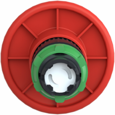 Harmony XB5 Emergency Stop Head, 60mm Round Red Mushroom, IP66