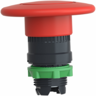Harmony XB5 Emergency Stop Head, 60mm Round Red Mushroom, IP66