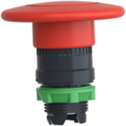 Harmony XB5 Emergency Stop Head, 60mm Round Red Mushroom, IP66