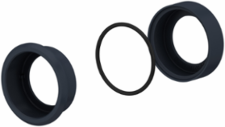 Harmony XB5 Flush Mounting Kit 30mm for Push Buttons & Pilot Lights