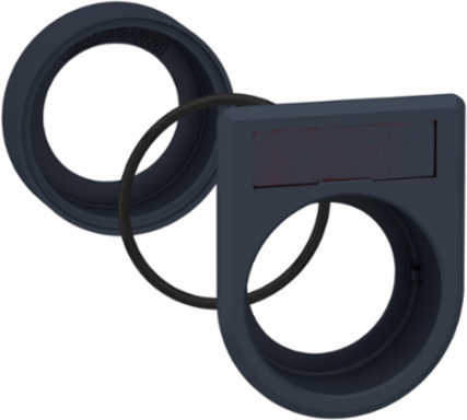 Harmony XB5 Flush Mounting Kit for 30 mm Selector Switches and Push Buttons
