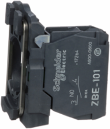 Harmony XB5 Single Contact Block, IP20, 1NO, 32 mm Depth, Screw Clamp Terminals