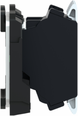 Harmony XB5 Single Contact Block, 1 NO, Spring Clamp, Plastic, 22mm