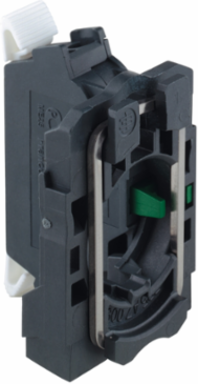 Harmony XB5 Single Contact Block, 1 NO, Spring Clamp, Plastic, 22mm