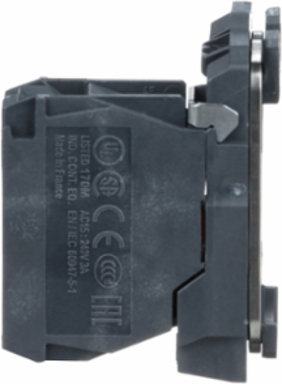 Harmony XB5 Single Contact Block, 1NC, Plastic, IP20, 30 mm Wide