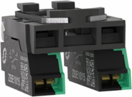 Harmony XB5 Complete Body Contact Assembly, 30 mm Width, 2 NO Contacts
