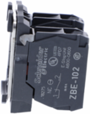 Harmony XB5 Pushbutton Contact Block, 2NC, Plastic, IP20, 42 mm Height