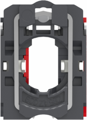 Single contact block with body fixing collar, Harmony XB5, plastic, 2 NC, compact push in terminals, pack of 100