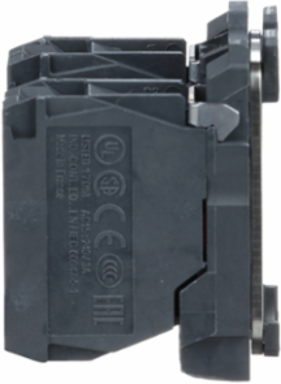 Harmony XB5 Single Contact Block, 1NO+1NC, IP20, Plastic