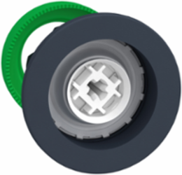 Flush mounted push button head, Harmony XB5, plastic, without cap, 30mm, spring return
