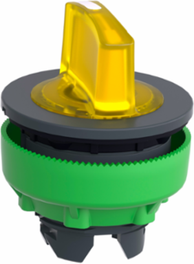 Harmony XB5 Illuminated Selector Switch Head, 30 mm, 3 Positions, IP66/IP67/IP69K