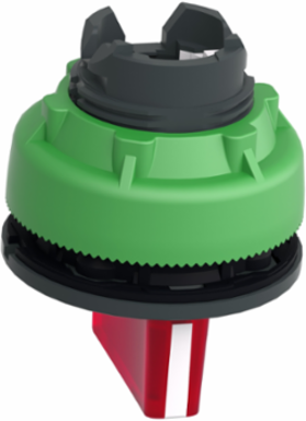 Harmony XB5 Illuminated Selector Switch Head, 30.5 mm, 3 Positions, IP66