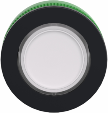 Harmony XB5 Antimicrobial Pilot Light Head, 30mm, Universal LED, White