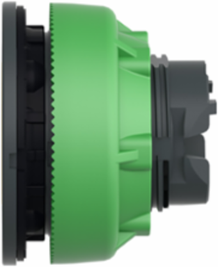 Harmony XB5 30mm Yellow Antimicrobial Illuminated Push Button Head