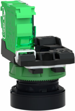 Wireless Batteryless Push Button Transmitter, 22 mm, Spring Return, IP66