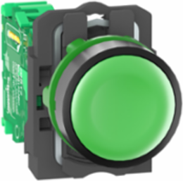 Harmony XB5R Wireless Transmitter 22mm Spring Return, Green