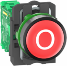 Harmony XB5R Wireless Push Button Transmitter, 22mm, Red, Spring Return