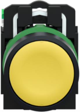 Harmony XB5R Wireless Push Button Transmitter, 22mm, Yellow, Spring Return