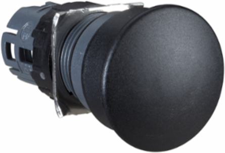 Harmony XB6 Black Ø 40 Mushroom Push Button Head, Spring Return, IP65