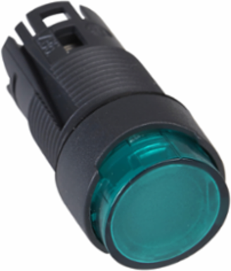 Harmony XB6 16mm Green Illuminated Push Button Head, 12-24V
