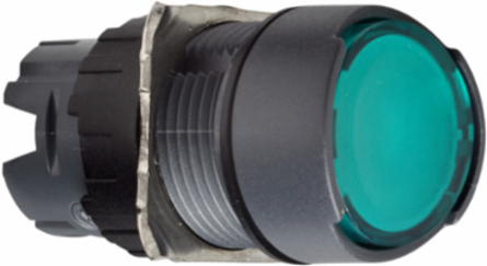 Harmony XB6 16mm Green Illuminated Push Button Head, IP65, Spring Return