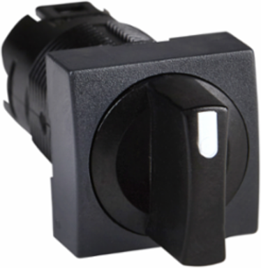 Harmony XB6 Black Square Selector Switch Head 16mm 2-Position IP65