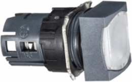 Harmony XB6 16mm Illuminated Push Button Head, White Square, Latching, IP65
