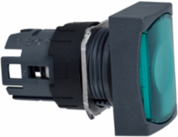 Harmony XB6 Green Rectangular Flush Push Button Head 16mm IP65