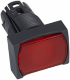 Harmony XB6 Red Rectangular Flush Push Button Head, 16mm, IP65, Spring Return